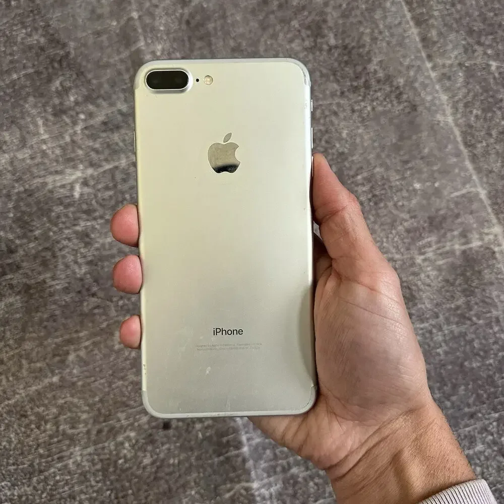 Apple iPhone 7 Plus - 32 GB - Silver White Model A1784 (AT&T) Tested Working